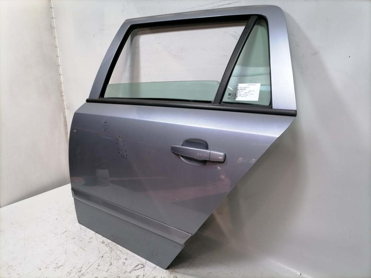 Opel Astra H original T&uuml;r hinten links 4AU Lichtsilber runder Stecker Kombi BJ06